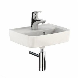 Kolo Rekord - Lavabo, 400 x 310 mm, 1 trou pour robinetterie, blanc K91942000