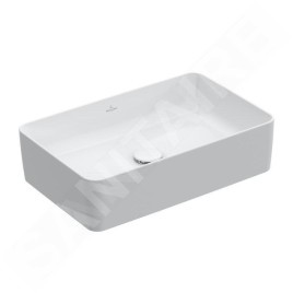 Villeroy & Boch Collaro - Vasque, 560x360 mm, CeramicPlus, blanc alpin 4A2056R1