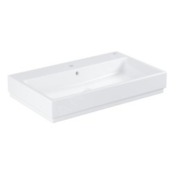 Grohe Cube Ceramic - Lavabo avec trop-plein, 800x490 mm, PureGuard, blanc alpin 3947600H