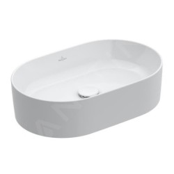 Villeroy & Boch Collaro - Vasque, 560x360 mm, CeramicPlus, Stone White 4A1956RW
