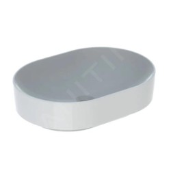 Geberit VariForm - Vasque 550x400 mm, sans trop-plein, sans trou pour robinetterie, blanc 500.774.01.2