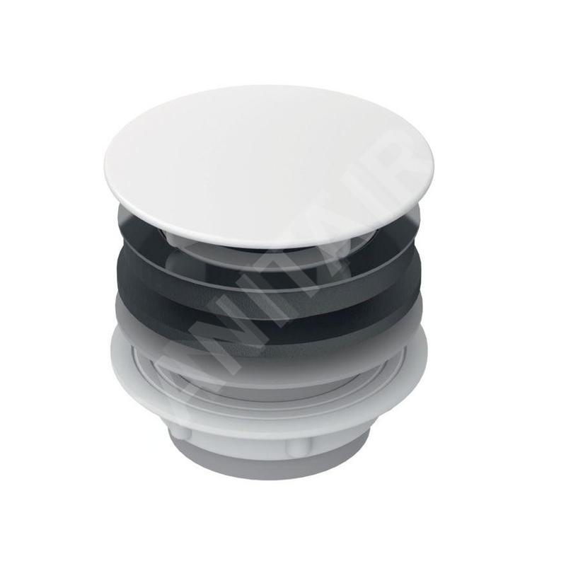 Bette Accessoires - Bonde non refermable, blanc B580-000