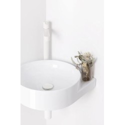 Ravak Garnitures de vidage - Bonde non refermable, blanc mat X01799