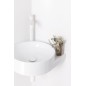 Ravak Garnitures de vidage - Bonde non refermable, blanc mat X01799