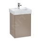 Villeroy & Boch Collaro - Lave-mains 450x370 mm, sans trop-plein, un trou de robinetterie, blanc alpin 43344601