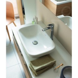 Duravit DuraStyle - Vasque, 600x380 mm, avec WonderGliss, blanc 03496000001