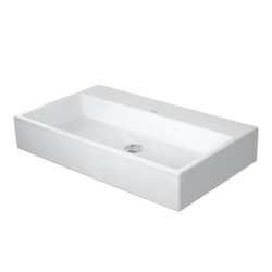 Duravit Vero Air - Lavabo 800x470 mm, sans trop-plein, sans trou de robinetterie, blanc 2350800070