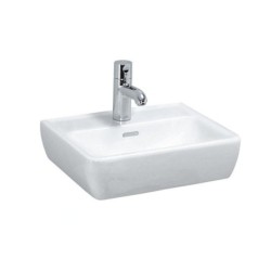 Laufen Pro - Lave-mains, 450x340 mm, 1 trou pour robinetterie, blanc H8119510001041