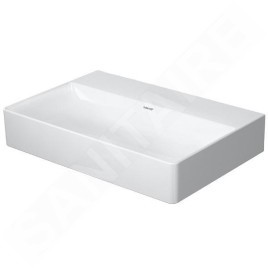 Duravit DuraSquare - Meuble-lavabo Compact 600x400 mm, DuraCeram, blanc alpin 2356600079