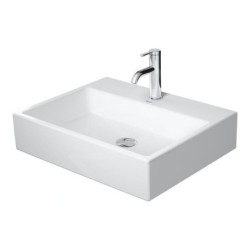 Duravit Vero Air - Meuble lavabo 600x470 mm, sans trop-plein, avec 1 trou pour robinetterie, blanc 2350600071