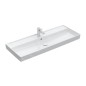 Villeroy & Boch Collaro - Meuble lavabo 1200x470 mm, avec trop-plein, trou de robinetterie, blanc alpin 4A33C501