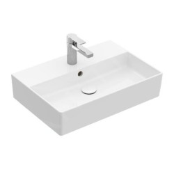 Villeroy & Boch Memento 2.0 - Meuble lavabo 600x420 mm, avec trop-plein, trou de robinetterie, blanc alpin 4A226G01