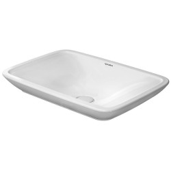 Duravit Puravida - Vasque sans trou et sans trop-plein, 700 x 465 mm, blanc 0369700000