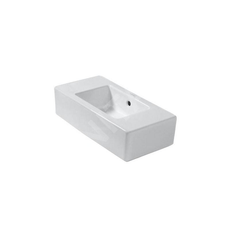 Duravit Vero - Lave-mains 500x250 mm, sans trou pour robinetterie, avec WonderGliss, blanc alpin 07035000001