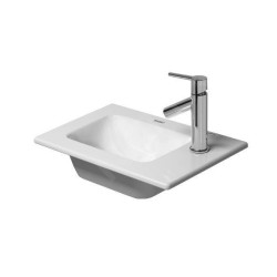 Duravit ME by Starck - Lave-mains pour meuble 450x300 mm, avec 1 trou, blanc alpin 0723430041