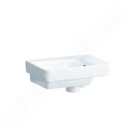 Laufen Pro S - Lave-mains 360x250 mm, sans trou pour robinetterie, blanc H8159600001091