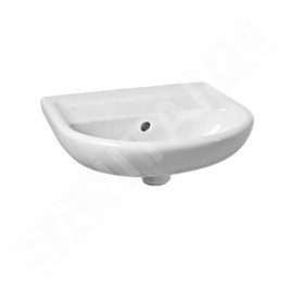 Jika Lyra plus - Lavabo 400x310 mm, avec trop-plein, blanc H8153810001091