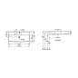 Villeroy & Boch Finion - Vasque avec trop-plein dissimulé, 1000x470 mm, avec CeramicPlus, blanc alpin 4168ABR1