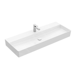 Villeroy & Boch Memento 2.0 - Meuble lavabo 1200x470 mm, sans trop-plein, trou de robinetterie, CeramicPlus, blanc alpin