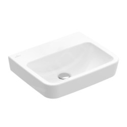 Villeroy & Boch O.novo - Lave-mains 500x370 mm, sans trop-plein, sans trou de robinetterie, blanc alpin 43445301