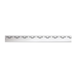 Alcadrain Grilles - Grille pour bac à douche 750 mm, acier inoxydable HOPE-750L