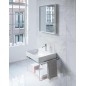 Duravit DuraSquare - Meuble-lavabo Compact 500x400 mm, DuraCeram, blanc 2356500070