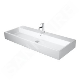 Duravit Vero Air - Meuble-lavabo 1200x470 mm, avec trop-plein, trou pour robinetterie, blanc 2350120027