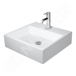 Duravit Vero Air - Meuble lavabo 500x470 mm, sans trop-plein, avec 1 trou pour robinetterie, blanc 2350500071