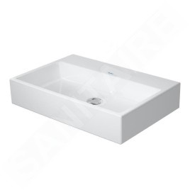 Duravit Vero Air - Meuble lavabo 700x470 mm, sans trop-plein, sans trou de robinetterie, WonderGliss, blanc 23507000791