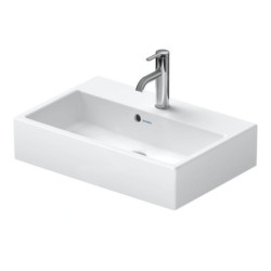 Duravit Vero Air - Meuble lavabo 600x400 mm, avec trop-plein, avec 1 trou pour robinetterie, blanc 2368600027