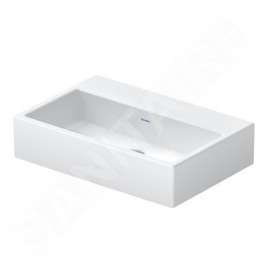 Duravit Vero Air - Meuble lavabo 600x400 mm, sans trop-plein, sans trou de robinetterie, blanc 2368600079
