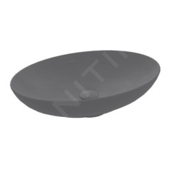 Villeroy & Boch Loop&Friends - Vasque, 620x420 mm, sans trop-plein, CeramicPlus, graphite 4A4801i4