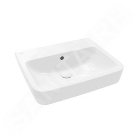 Villeroy & Boch O.novo - Vasque, 550x460 mm, avec trop-plein, sans trou pour robinet, blanc alpin 4A41ML01