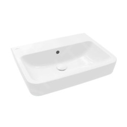 Villeroy & Boch O.novo - Vasque, 600x460 mm, avec trop-plein, sans trou pour robinet, CeramicPlus, blanc alpin 4A416JR1