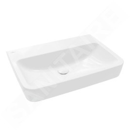 Villeroy & Boch O.novo - Vasque, 650x460 mm, sans trop-plein, sans trou pour robinet, blanc alpin 4A41KF01