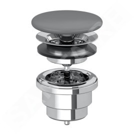 Villeroy & Boch Accessoires - Bonde non-refermable, graphite 680800i4