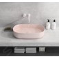 Sapho Infinity - Vasque à poser, 550x360 mm, sans trop-plein, rose saumon 10NF65055-2S