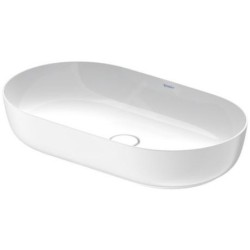 Duravit Luv - Vasque, 700x400 mm, sans trop-plein, blanc / blanc satin mat 0379702600