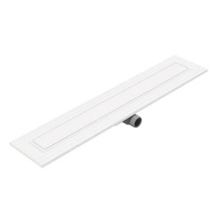 I-Drain Liquid - Caniveau de douche 80 cm, avec grille, blanc EP5.SS.0800.W