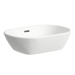 Laufen Lua - Vasque, 50x35 cm, avec trop-plein, blanc H8120830001091