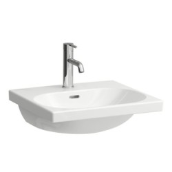 Laufen Lua - Lave-mains de meuble 50x46 cm, avec trop-plein, trou pour robinet, blanc H8160810001041