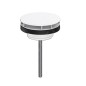Hansgrohe Garnitures de vidage - Bonde non refermable, blanc mat 50001700