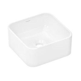 Hansgrohe Xuniva Q - Vasque à poser, 30x30 cm, sans trop-plein, blanc 60167450