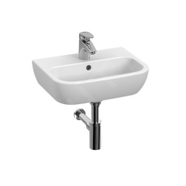 Jika Deep - Lave-main 46x34 cm, avec trop-plein, trou pour robinetterie , blanc H8103650001041