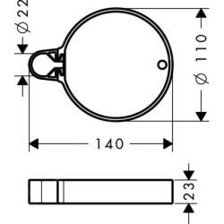 Hansgrohe Casetta - Porte-savon 28678000