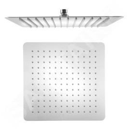 Sapho Slim - Douche de tête Slim, 300x300 mm, inox poli MS563