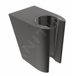 kielle Accessoires - Support mural de douchette, noir mat 20901044