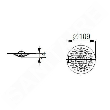 Kessel Accessoires - Crépine de vidange 48700