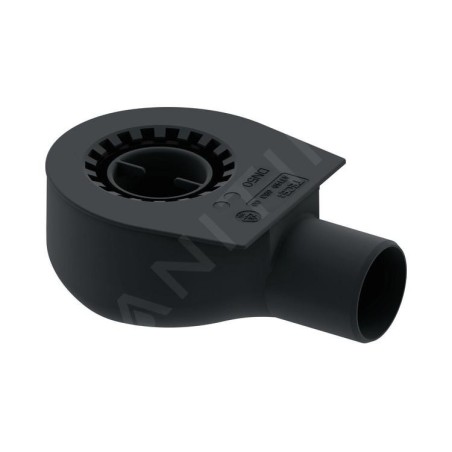 Tece Accessoires - Siphon pour caniveau de sol abaissé, évacuation latérale DN50 650000
