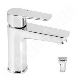 Novaservis Metalia 58 - Mitigeur de lavabo avec vidage, chrome 58003,0